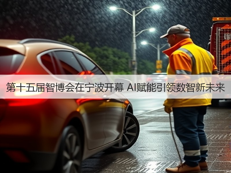 第十五届智博会在宁波开幕 AI赋能引领数智新未来