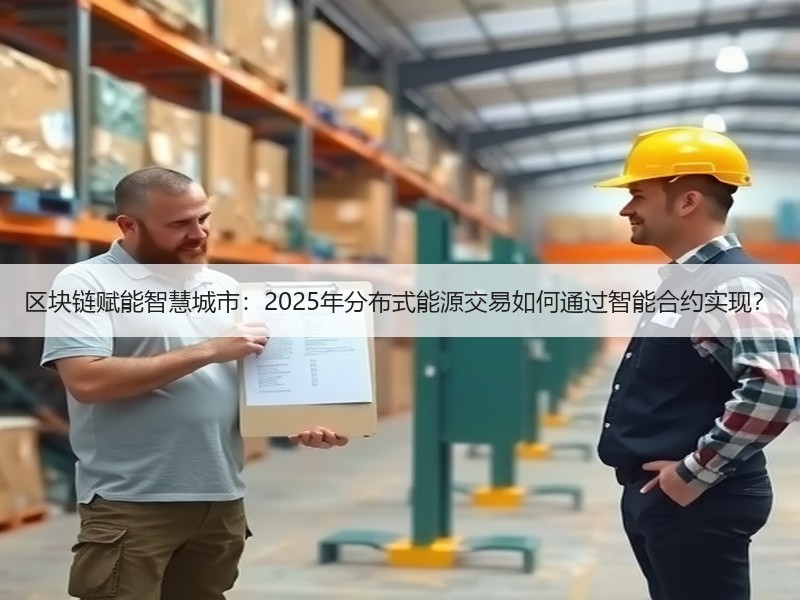 区块链赋能智慧城市：2025年分布式能源交易如何通过智能合约实现？