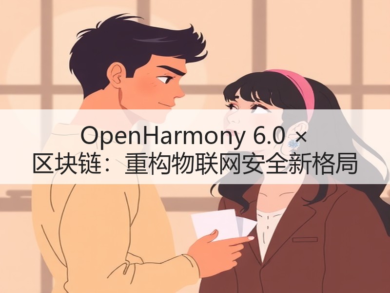 OpenHarmony 6.0 × 区块链：重构物联网安全新格局