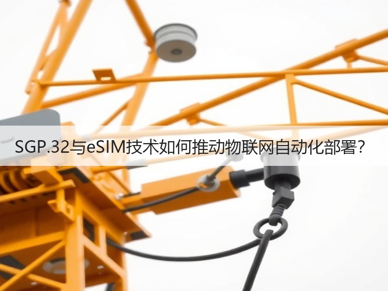 SGP.32与eSIM技术如何推动物联网自动化部署？