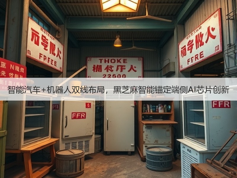 智能汽车+机器人双线布局，黑芝麻智能锚定端侧AI芯片创新