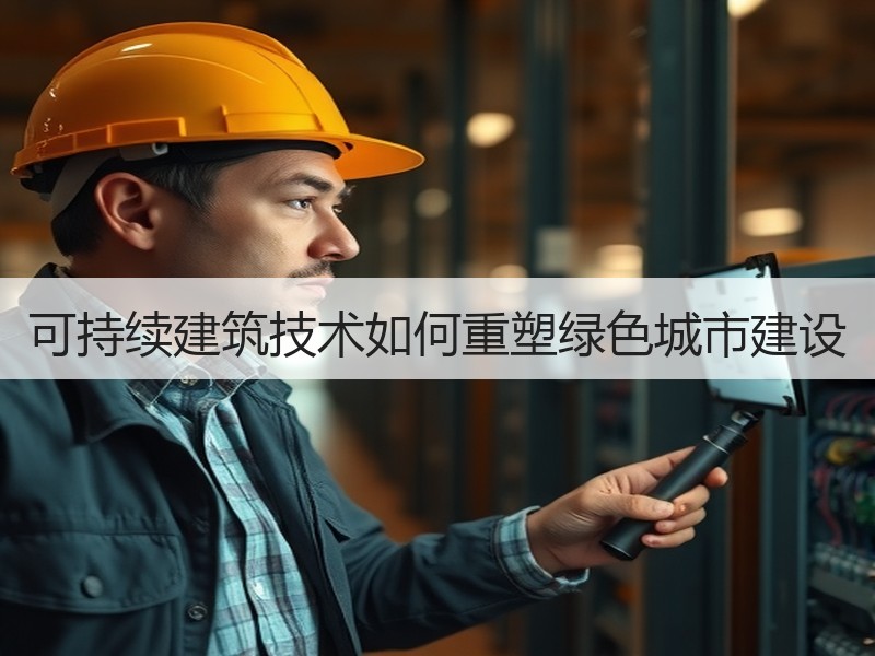 可持续建筑技术如何重塑绿色城市建设