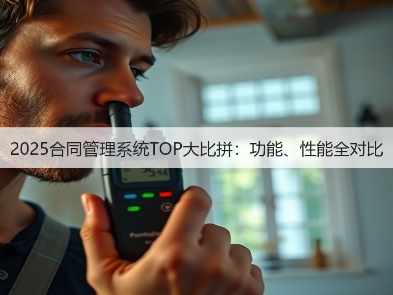 2025合同管理系统TOP大比拼：功能、性能全对比
