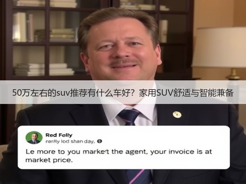 50万左右的suv推荐有什么车好？家用SUV舒适与智能兼备