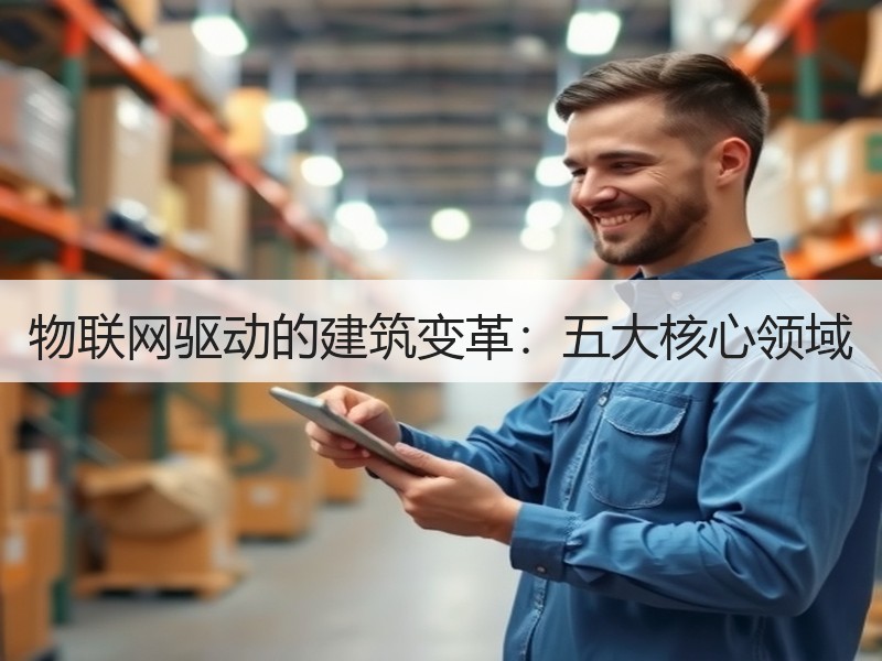 物联网驱动的建筑变革：五大核心领域 