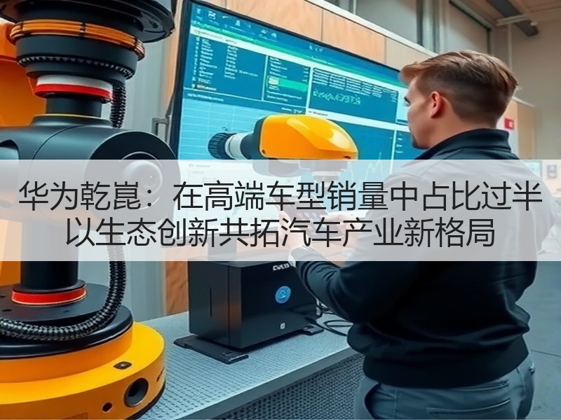 华为乾崑：在高端车型销量中占比过半 以生态创新共拓汽车产业新格局