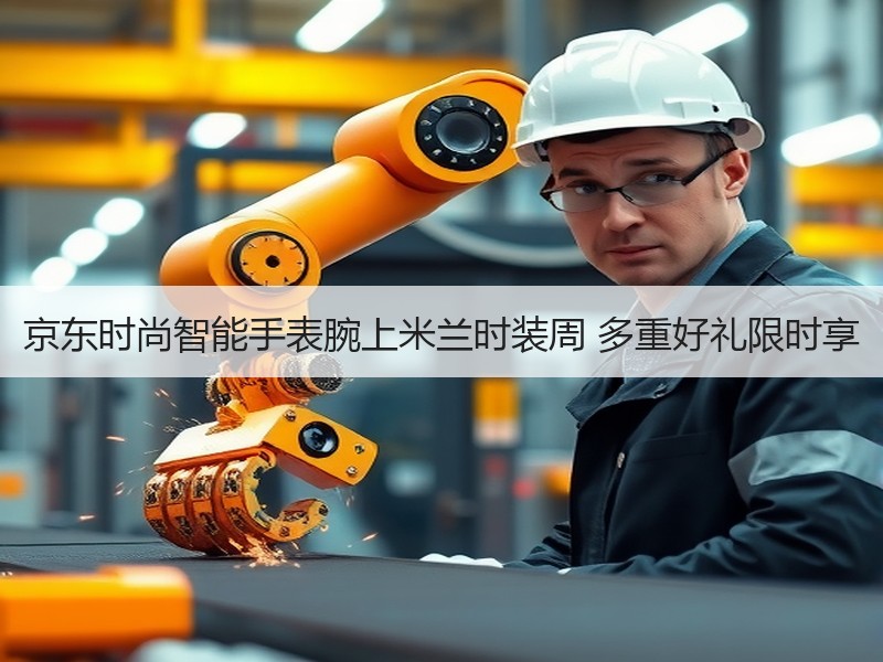 京东时尚智能手表腕上米兰时装周 多重好礼限时享