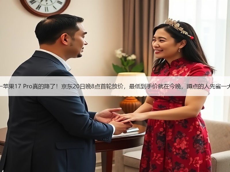 双十一苹果17 Pro真的降了！京东20日晚8点首轮放价，最低到手价就在今晚，蹲点的人先省一大笔！