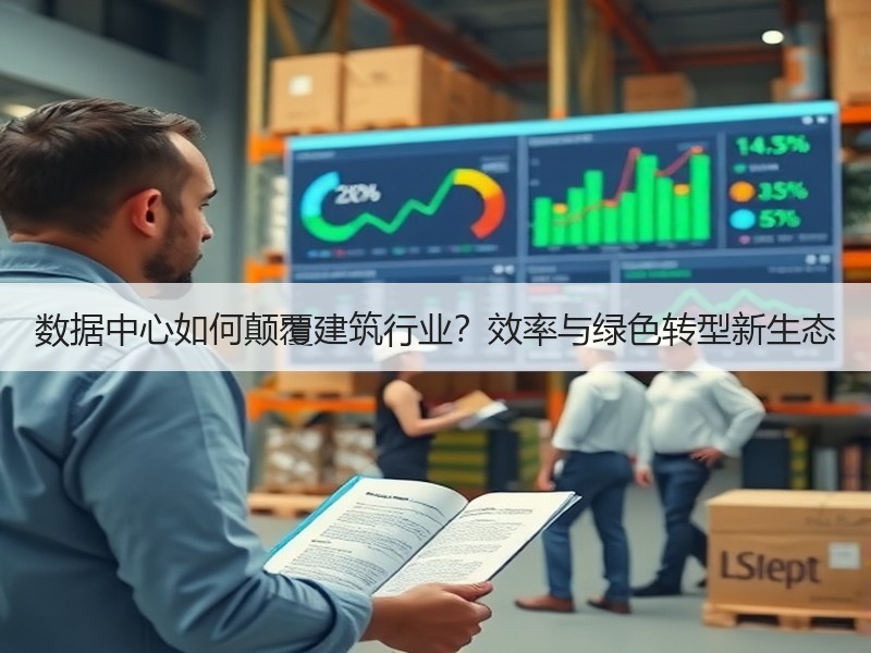 数据中心如何颠覆建筑行业？效率与绿色转型新生态