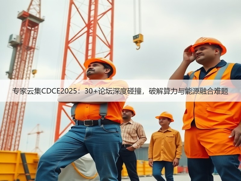 专家云集CDCE2025：30+论坛深度碰撞，破解算力与能源融合难题