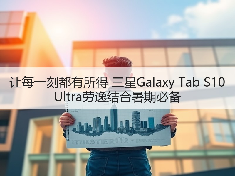 让每一刻都有所得 三星Galaxy Tab S10 Ultra劳逸结合暑期必备