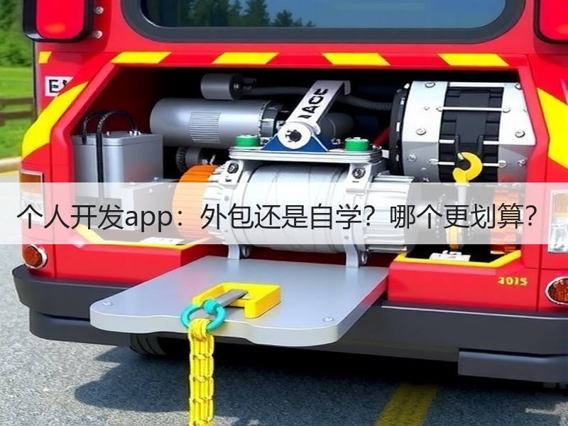 个人开发app：外包还是自学？哪个更划算？