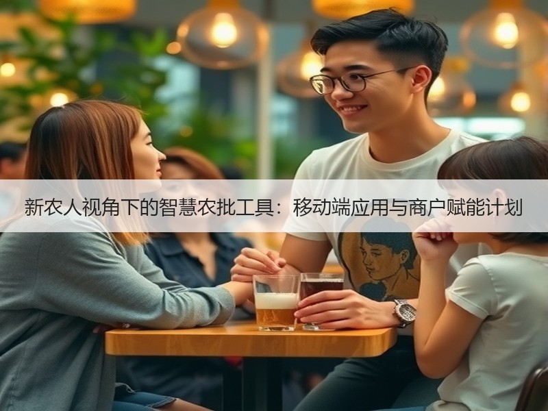 新农人视角下的智慧农批工具：移动端应用与商户赋能计划