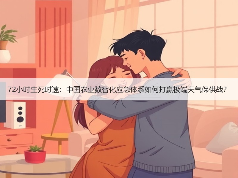 72小时生死时速：中国农业数智化应急体系如何打赢极端天气保供战？
