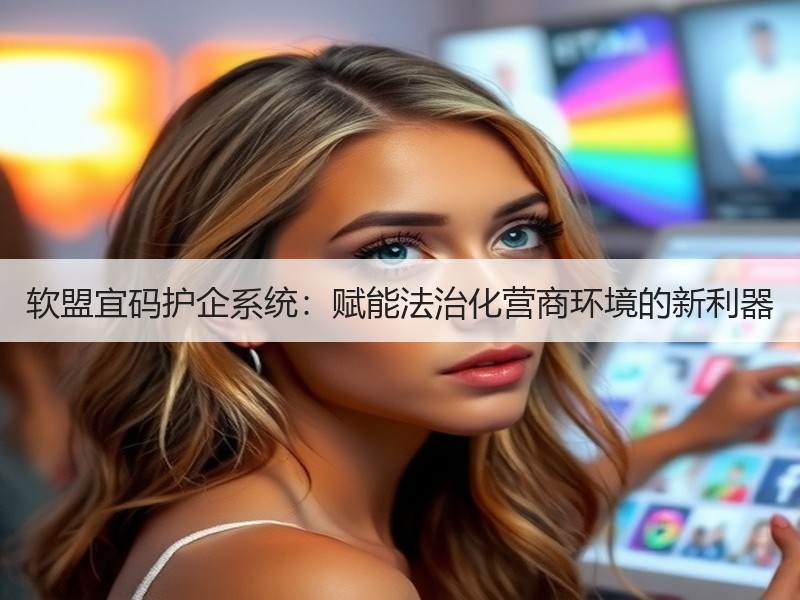 软盟宜码护企系统：赋能法治化营商环境的新利器