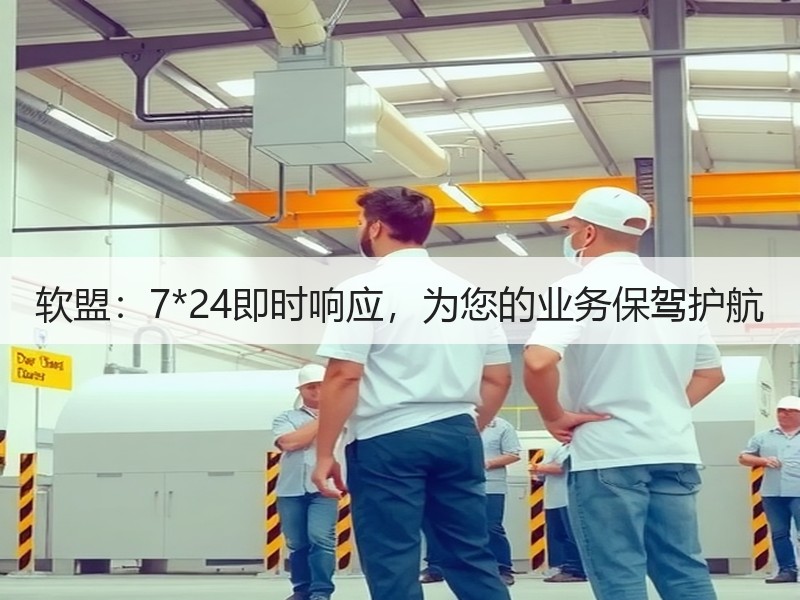 软盟：7*24即时响应，为您的业务保驾护航