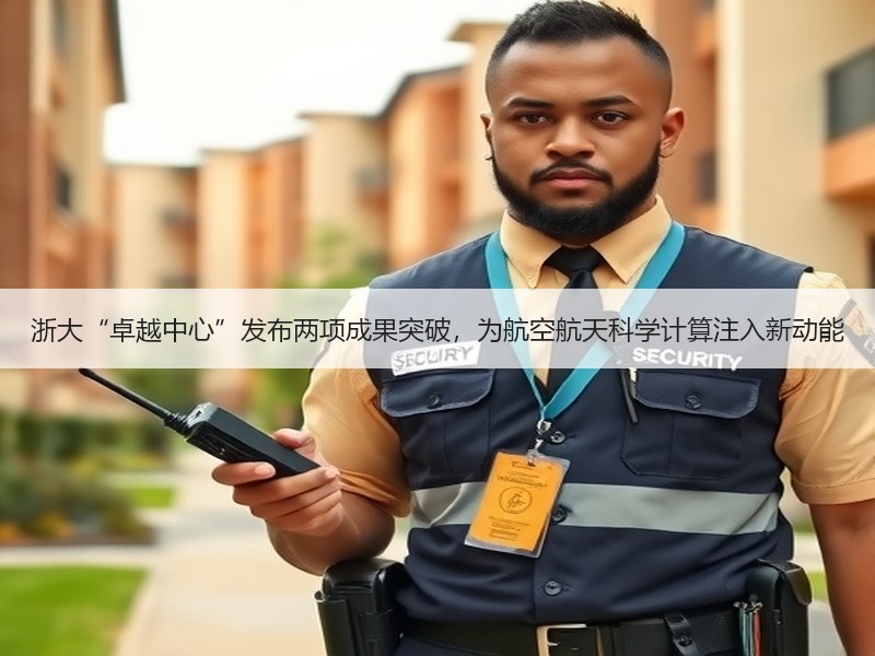 浙大“卓越中心”发布两项成果突破，为航空航天科学计算注入新动能
