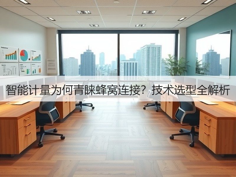 智能计量为何青睐蜂窝连接？技术选型全解析