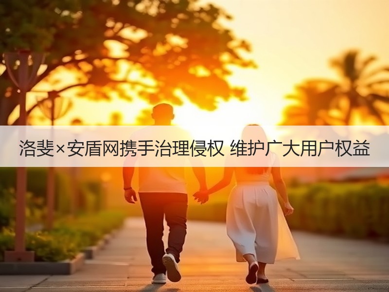 洛斐×安盾网携手治理侵权 维护广大用户权益