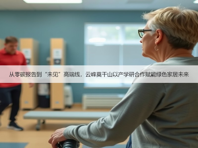 从零碳报告到“未见”高端线，云峰莫干山以产学研合作赋能绿色家居未来