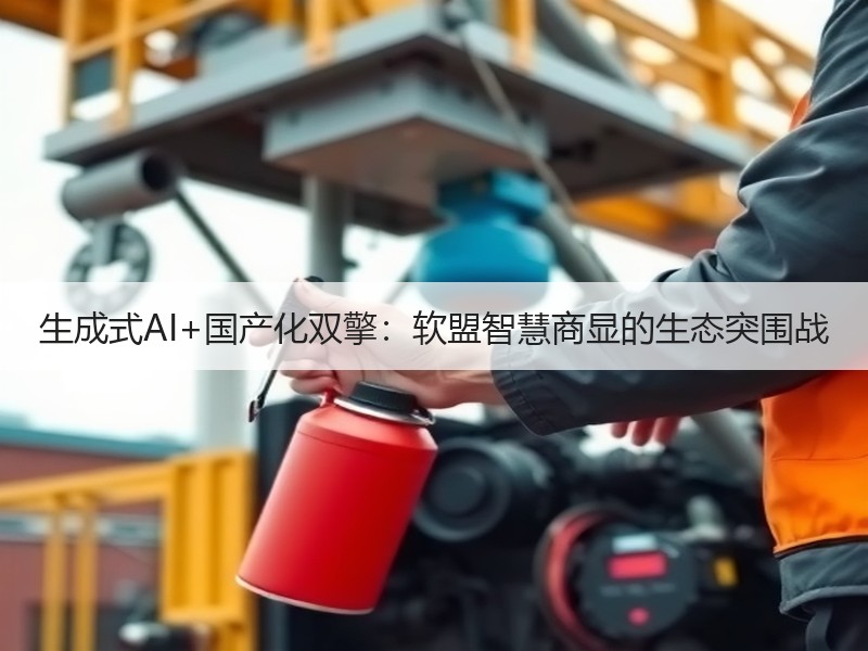 生成式AI+国产化双擎：软盟智慧商显的生态突围战