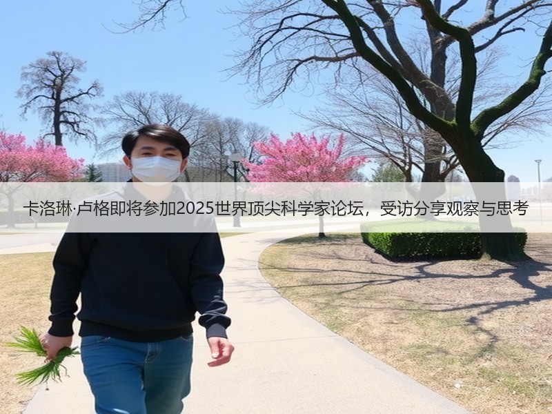 卡洛琳·卢格即将参加2025世界顶尖科学家论坛，受访分享观察与思考