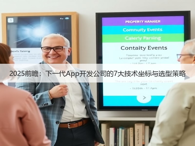 2025前瞻：下一代App开发公司的7大技术坐标与选型策略