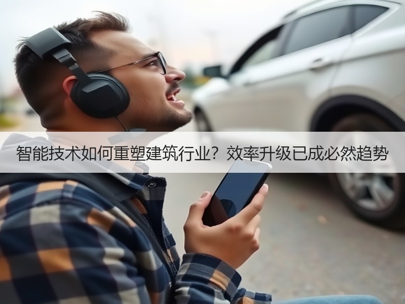 智能技术如何重塑建筑行业？效率升级已成必然趋势