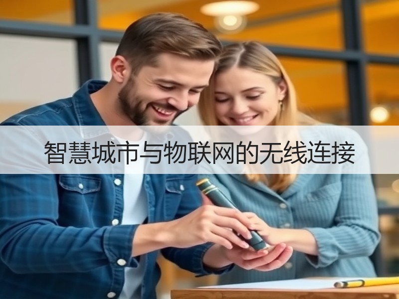 智慧城市与物联网的无线连接