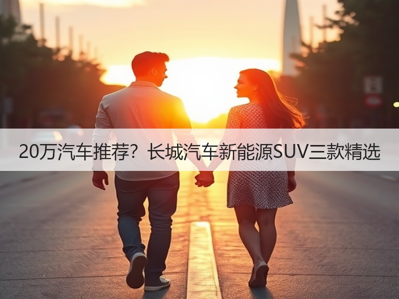 20万汽车推荐？长城汽车新能源SUV三款精选