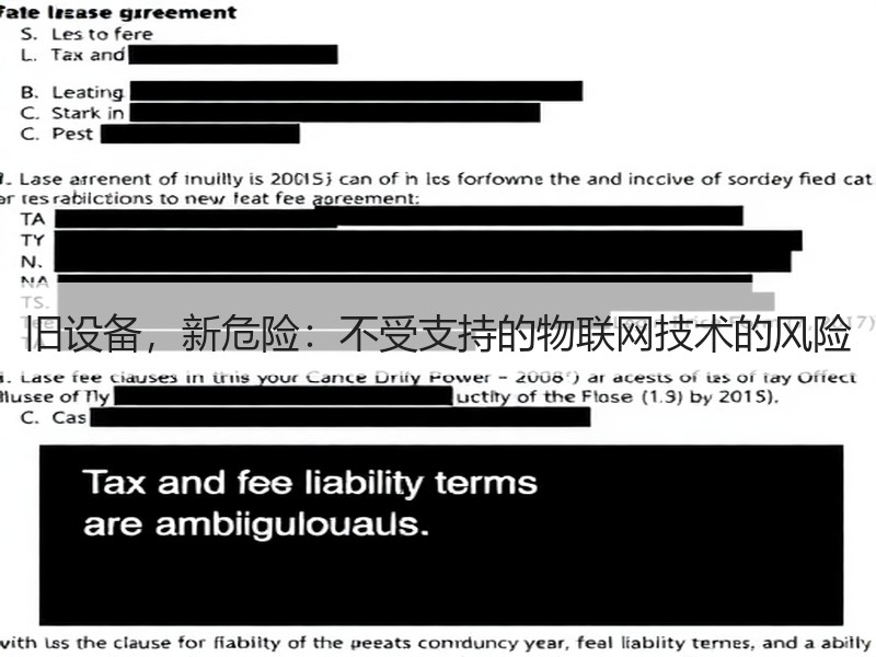 旧设备，新危险：不受支持的物联网技术的风险