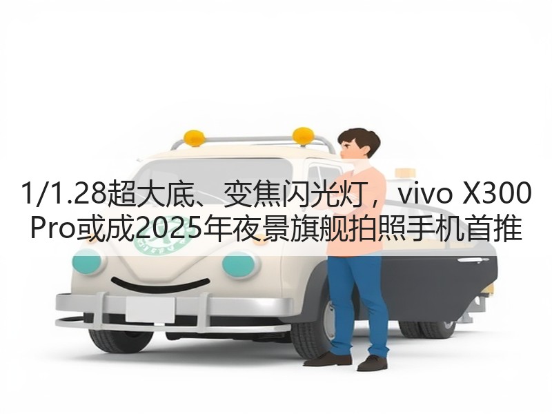 1/1.28超大底、变焦闪光灯，vivo X300 Pro或成2025年夜景旗舰拍照手机首推