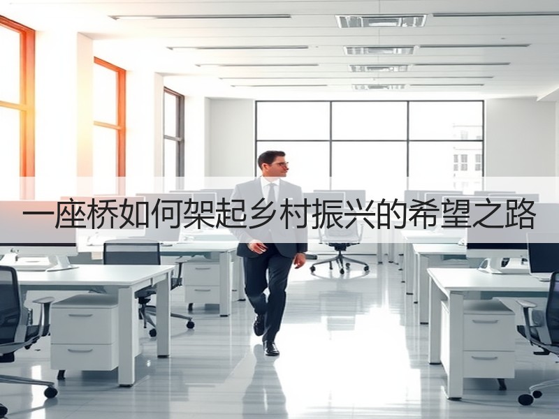 一座桥如何架起乡村振兴的希望之路