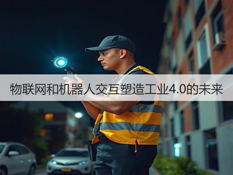 物联网和机器人交互塑造工业4.0的未来