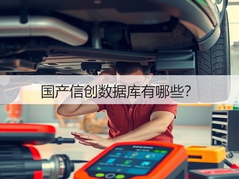 国产信创数据库有哪些？