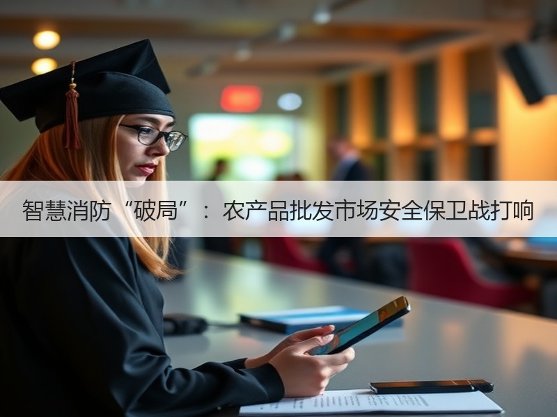 智慧消防“破局”：农产品批发市场安全保卫战打响