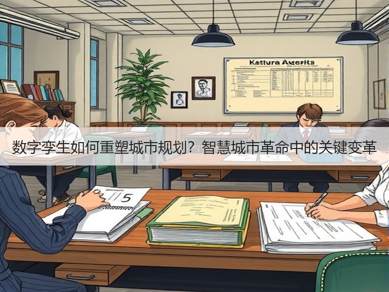 数字孪生如何重塑城市规划？智慧城市革命中的关键变革