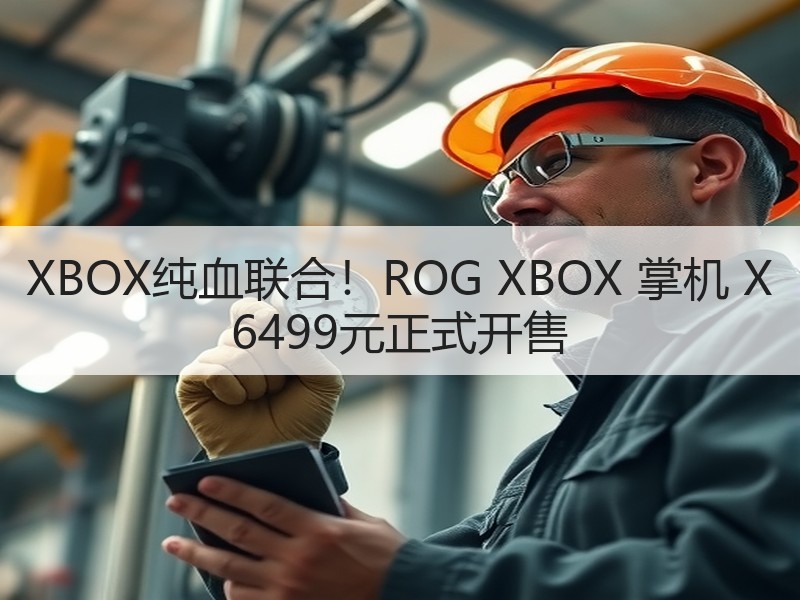 XBOX纯血联合！ROG XBOX 掌机 X 6499元正式开售