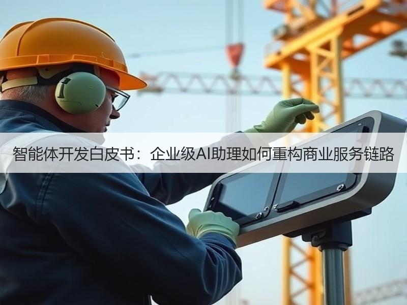 智能体开发白皮书：企业级AI助理如何重构商业服务链路