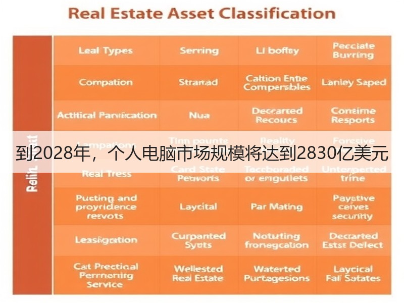 到2028年，个人电脑市场规模将达到2830亿美元