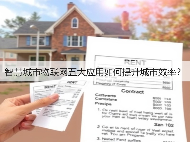 智慧城市物联网五大应用如何提升城市效率？