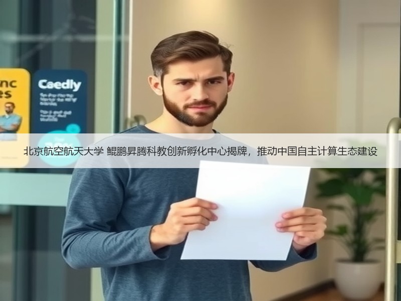 北京航空航天大学 鲲鹏昇腾科教创新孵化中心揭牌，推动中国自主计算生态建设