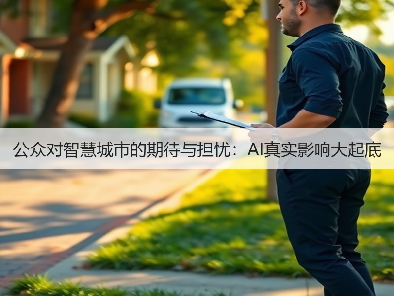 公众对智慧城市的期待与担忧：AI真实影响大起底