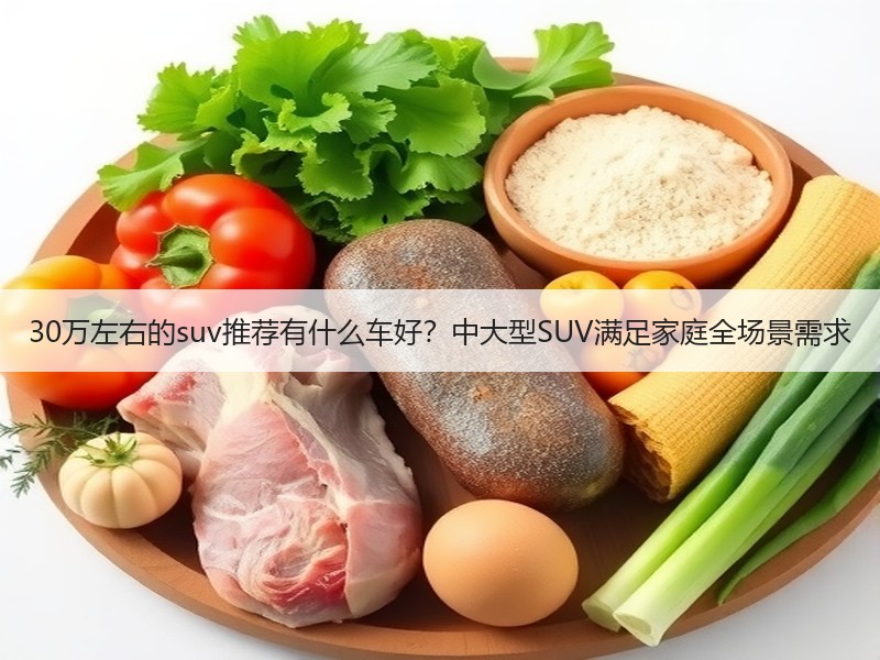 30万左右的suv推荐有什么车好？中大型SUV满足家庭全场景需求