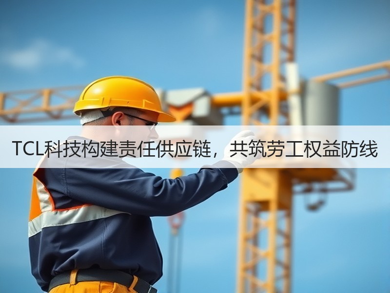 TCL科技构建责任供应链，共筑劳工权益防线