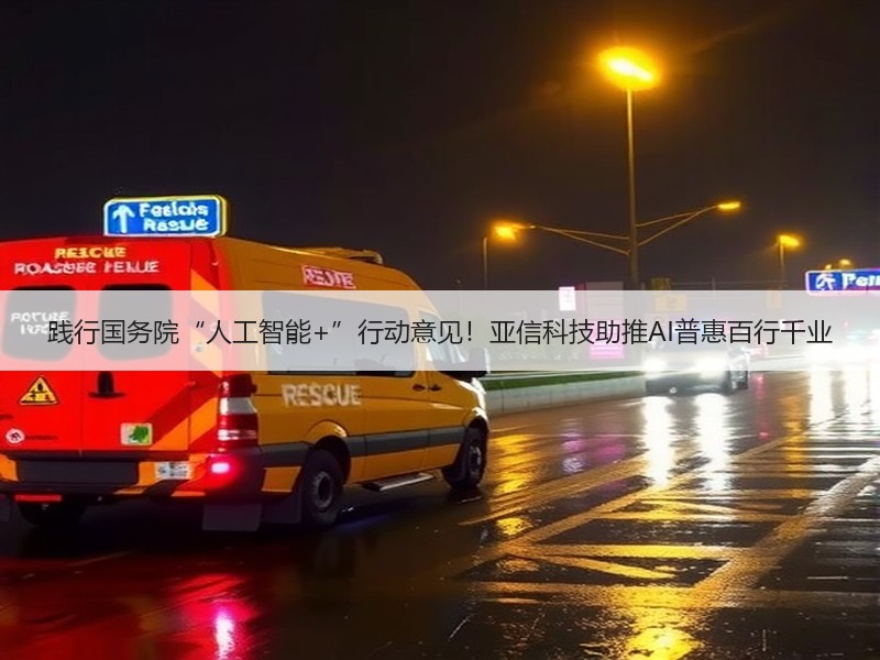 践行国务院“人工智能+”行动意见！亚信科技助推AI普惠百行千业