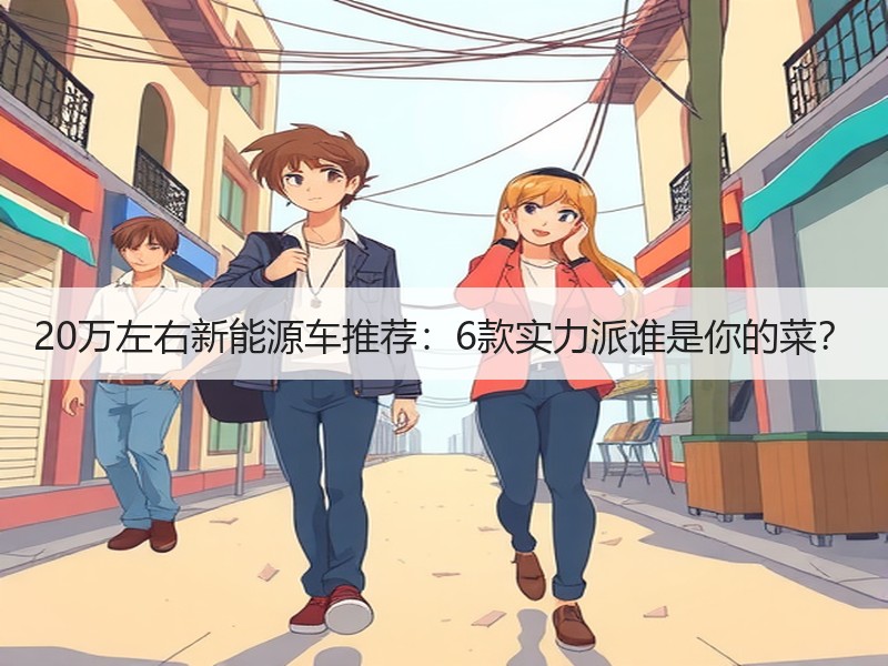 20万左右新能源车推荐：6款实力派谁是你的菜？