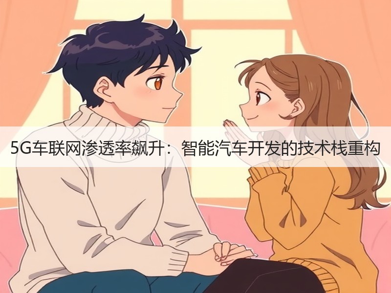 5G车联网渗透率飙升：智能汽车开发的技术栈重构