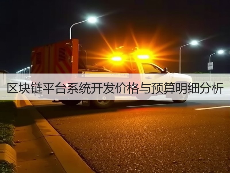 区块链平台系统开发价格与预算明细分析