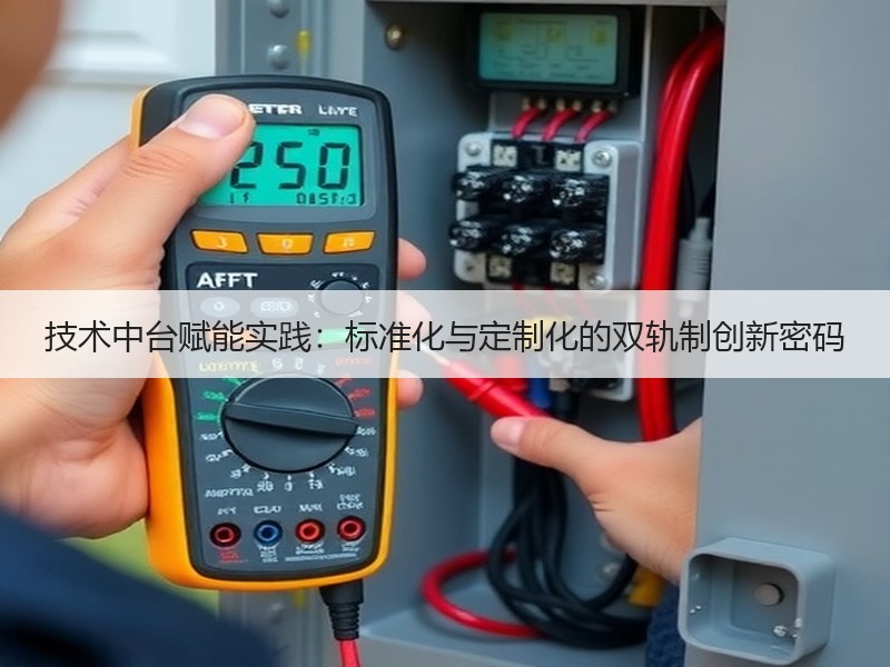 技术中台赋能实践：标准化与定制化的双轨制创新密码